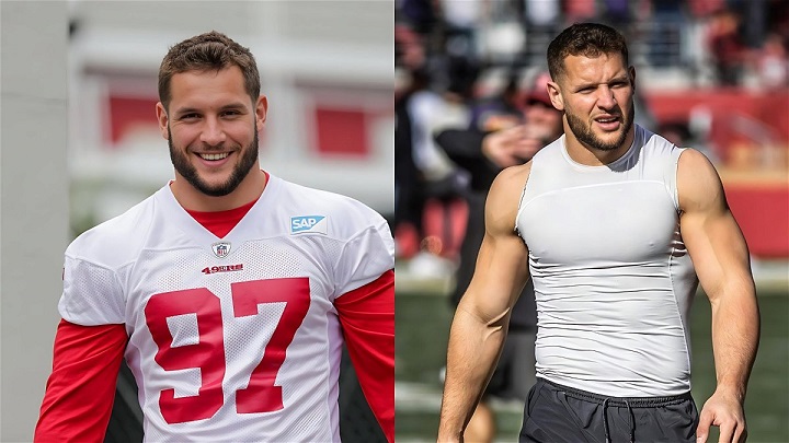 Nick Bosa tiene suerte de ser apreciado por los 49ers de San Francisco